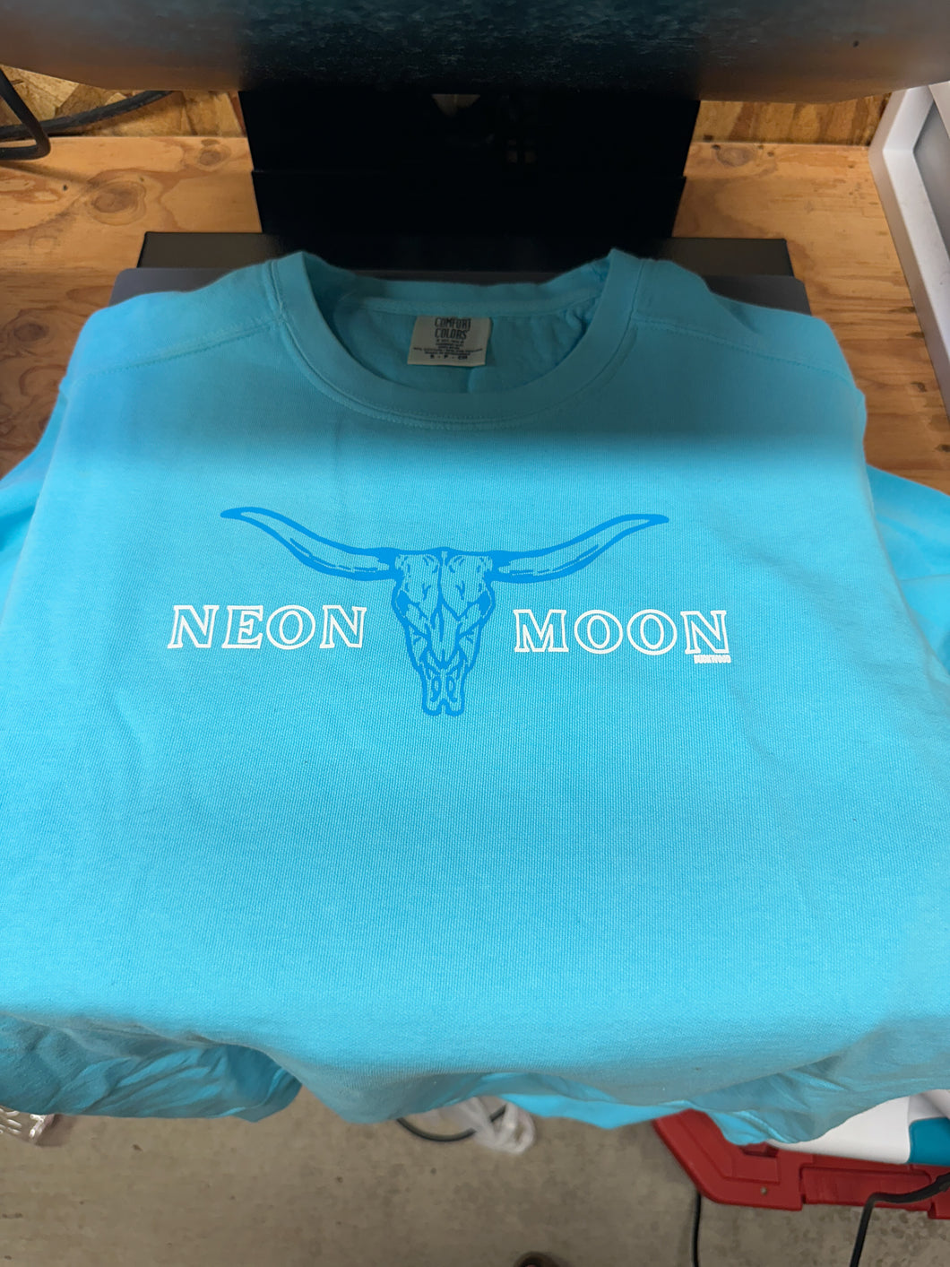 SMALL Neon Moon Crewneck