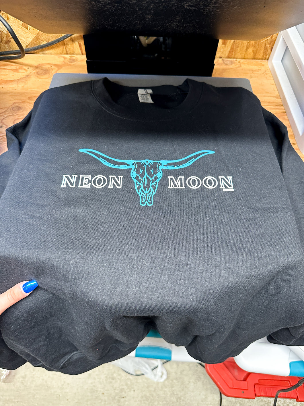 MEDIUM Neon Moon Crewneck